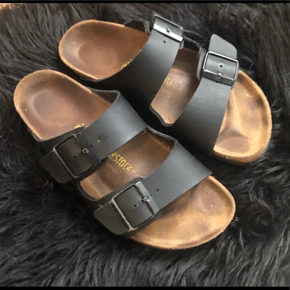 Birkenstock Arizona Black Sandal - Barely Worn